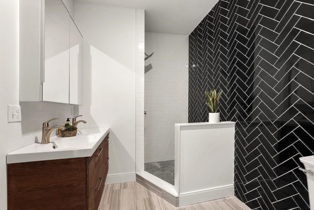 renewed bathroom
